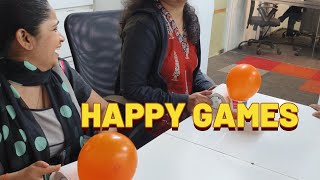 HAPPY INDOOR GAMES TEAM BUILDING GAMES [upl. by Wilone]