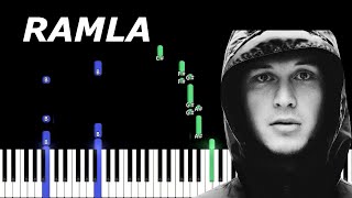 Ramla  Victor Leksell  Piano Tutorial [upl. by Rialc]