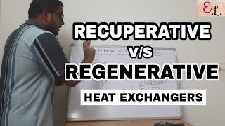 RECUPERATIVE vs REGENERATIVE HEAT EXCHANGERS  DIRECT CONTACT vs INDIRECT CONTACT HEAT EXCHANGERS [upl. by Tom548]