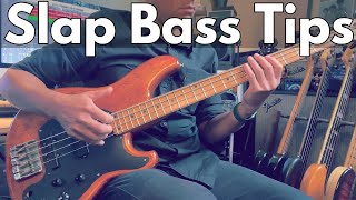 Slap Bass Technique Guide 7 funky exercises [upl. by Ahsats]