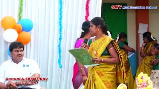 Annual day 2024  SKV Matriculation school  Tirupur  Culturals  Mannarai  Thiruppur [upl. by Yentyrb]