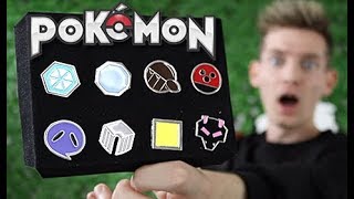 REAL LIFE Pokemon Gym Badges [upl. by Kcirrem175]