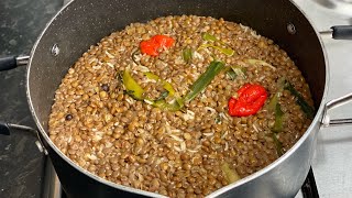 Rice and Lentils  Coconut Rice and Lentils  TERRIANN’S KITCHEN [upl. by Oppen]