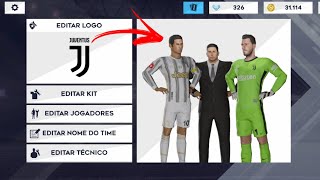 Kit da Juventus 2021 para Dream League Soccer 2021 [upl. by Ssenav]