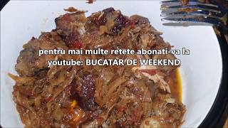 VARZA CU CARNE DE PORC  BUCATAR DE WEEKEND MT [upl. by Yahsel]