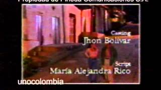 Fin  Creditos Telenovela quotTiempos Dificilesquot Incompletos  Cenpro Televisión  1996 [upl. by Savart]