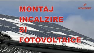 Montaj incalzire electrica  Sistem fotovoltaic  de la A la Z iCONFORT [upl. by Yddor571]