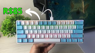 Teclado Mecânico Mais Barato do Aliexpress  Mucai MK61 [upl. by Eberly53]