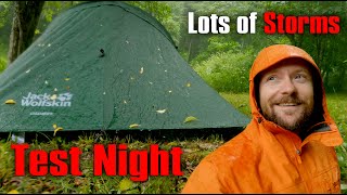 I DIDNT Expect This Test Night  Jack Wolfskin Gossamer 2 [upl. by Struve]