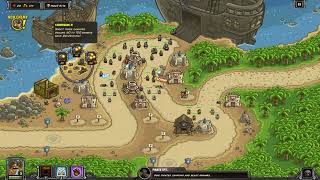 Kingdom Rush Frontiers  Buccaneers Den  Campaign Mode  Veteran [upl. by Thecla]