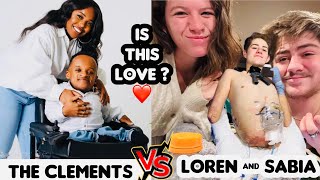 THE CLEMENTS Vs LOREN AND SABIA Selfless love theclements theclements [upl. by Kyla393]