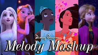 Disney Princess Melody Mashup 19372021 [upl. by Howarth]