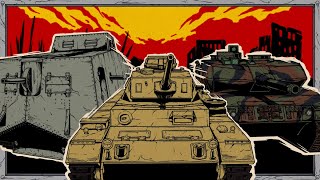 Evolution of German Tanks  Animated History [upl. by Ashleigh]