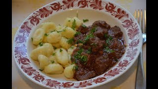 Roe Deer Goulash Srneći gulaš  Sašina kuhinja [upl. by Marriott]