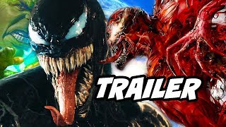 Venom Comic Con Trailer  SpiderMan Marvel Easter Eggs Breakdown [upl. by Cleodell222]