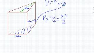 Objętość graniastosłupa prostego  Matematyka Szkoła Podstawowa i Gimnazjum [upl. by Etnoel271]