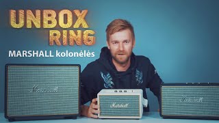 Euforija širdžiai  MARSHALL kolonėlės  Unbox Ring  Laisvės TV X [upl. by Nevetse]