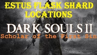 Dark Souls 2 SOTFS  Estus Flask Shard Locations [upl. by Anatolio]