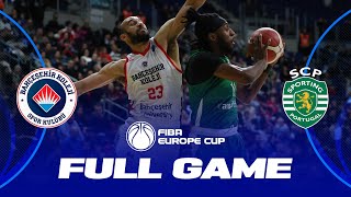 Bahcesehir College v Sporting CP  Full Basketball Game  FIBA Europe Cup 202324 [upl. by Androw]