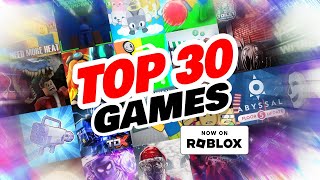 TOP 30 ROBLOX GAMES FROM 2023 [upl. by Ahsilram]