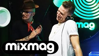 JACKMASTER and JUSTIN ROBERTSON DJ sets in Bugged Out Lab LDN Special [upl. by Crescantia371]