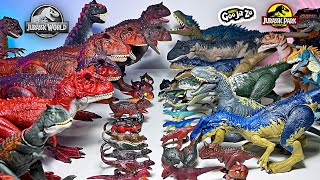 NEW 2024 Carnotaurus VS Allosaurus Collection Jurassic World Dinosaurs Collection Battle [upl. by Ayn440]