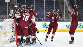 Latvia Makes History at World Juniors Jackson Cates ReSigns with Flyers [upl. by Ecitsuj846]