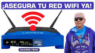 🔒 ¡ASEGURA TU RED WIFI YA 🚀🔧 Configuración del Router Linksys WRT54G  DACROS Tech [upl. by Sonaj]