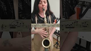 Studio su Harald Genzmer  Sonata per sax solo shortvideo saxophone music [upl. by Flanagan289]