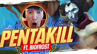 INSANE COMEBACK PENTAKILL FT BIOFROST [upl. by Otanod]