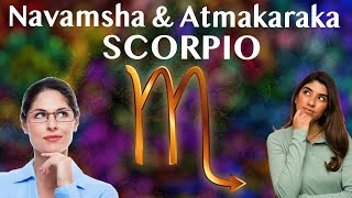 Scorpio Navamsha amp Atmakaraka [upl. by Kellen]