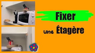 Fixer une étagère au mur pas à pas [upl. by Kiri699]