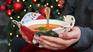 How to Make the Jelly Roll Bowl Cozy Using the Gypsy Quilter Template  Shabby Fabrics [upl. by Eisdnyl]