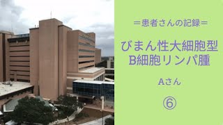 びまん性大細胞型B細胞リンパ腫・Aさんの記録⑥ [upl. by Enyr]