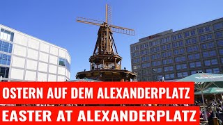 Easter time at alexanderplatz  berlin german state [upl. by Ellevehs]