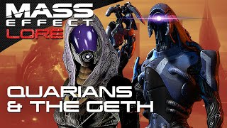 Mass Effect Lore Geth And The Quarians [upl. by Esdnyl353]