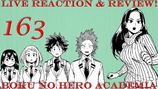 Boku no Hero Academia Chapter 163 Live Reaction amp Review [upl. by Sumerlin222]