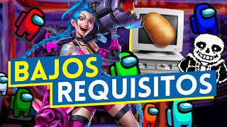 Los 20 MEJORES JUEGOS para PC con POCOS REQUISITOS  MUY BIEN OPTIMIZADOS [upl. by Llennol]