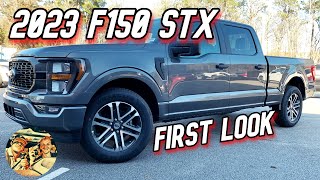 NEW 2023 FORD F150 STX What Has Changed Walkaround Startup amp Interior Work Truck NOT 101A 27L [upl. by Christiano146]