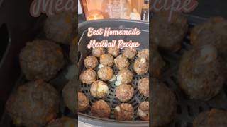 Best Homemade Meatball Recipe Never Use Storebought Again [upl. by Herve]