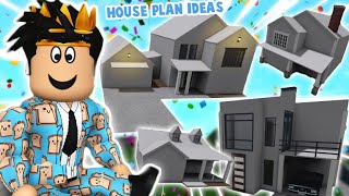 building FREE BLOXBURG HOUSE LAYOUT IDEAS totally helpful yes [upl. by Ocirnor]