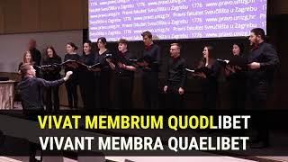 quotGaudeamus igiturquot live with lyrics [upl. by Eletnahc131]