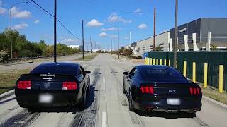 2017 Mustang GT 50 Vs 2005 Mustang GT 46 [upl. by Schoenfelder]