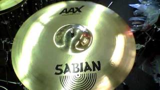 Sabian AAX 18quot XPlosion Crash Cymbal  AAXPLOSION [upl. by Madelin635]