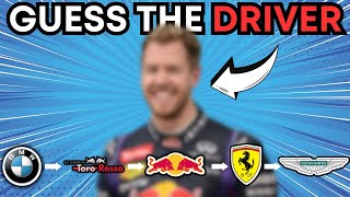 GUESS THE F1 DRIVERS BASED ON TEAMS THEY RACED FOR [upl. by Atnwahs]