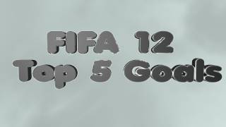 FIFA 12  Top 5 Goals of the Week 9 [upl. by Zetnas366]