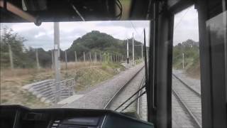 London Tramlink Cab Ride  Wimbledon to New Addington [upl. by Ardnoid538]