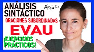 ✅ 1 PRÁCTICA Análisis Sintáctico EVAU Ejercicios Resueltos con su Paso a Paso [upl. by Johnette]