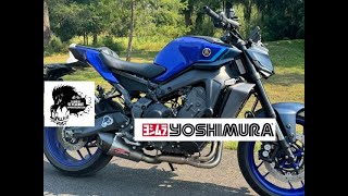 2024 Yamaha MT09 Yoshimura exhaust testing and tuning results Flashed By Vcyclenut [upl. by Melena]