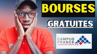 Étudier en France🇲🇫 grâce à une Bourse💰 détude  Campus France 2024 [upl. by Ahsikram]